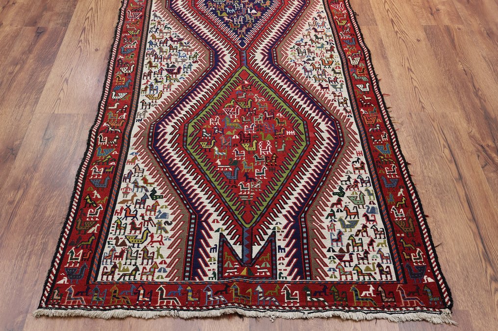 萨赫萨万 伊朗 - 地毯 - 355 cm - 102 cm #2.2