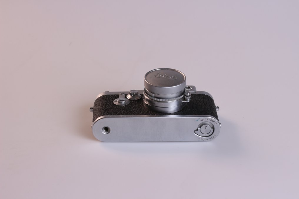 Leica IIIg con Summicron f= 5 cm 1:2 (S-collapsible) Távolságmérő fényképezőgép #2.2