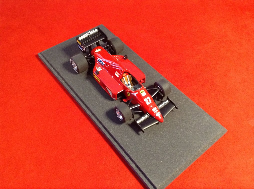 Tameo Models - made in Italy 1:43 - Αγωνιστικό αυτοκίνητο μοντελισμού -Ferrari F1/86 F.1 2° Austrian Grand Prix 1986 #27 Michele Alboreto - επαγγελματικά κατασκευασμένο #2.1