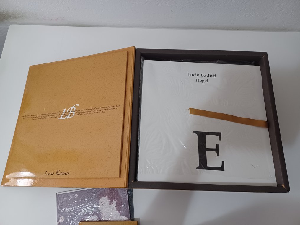Lucio Battisti - LB - the special box set - Caja colección de LP - 1998 #2.2
