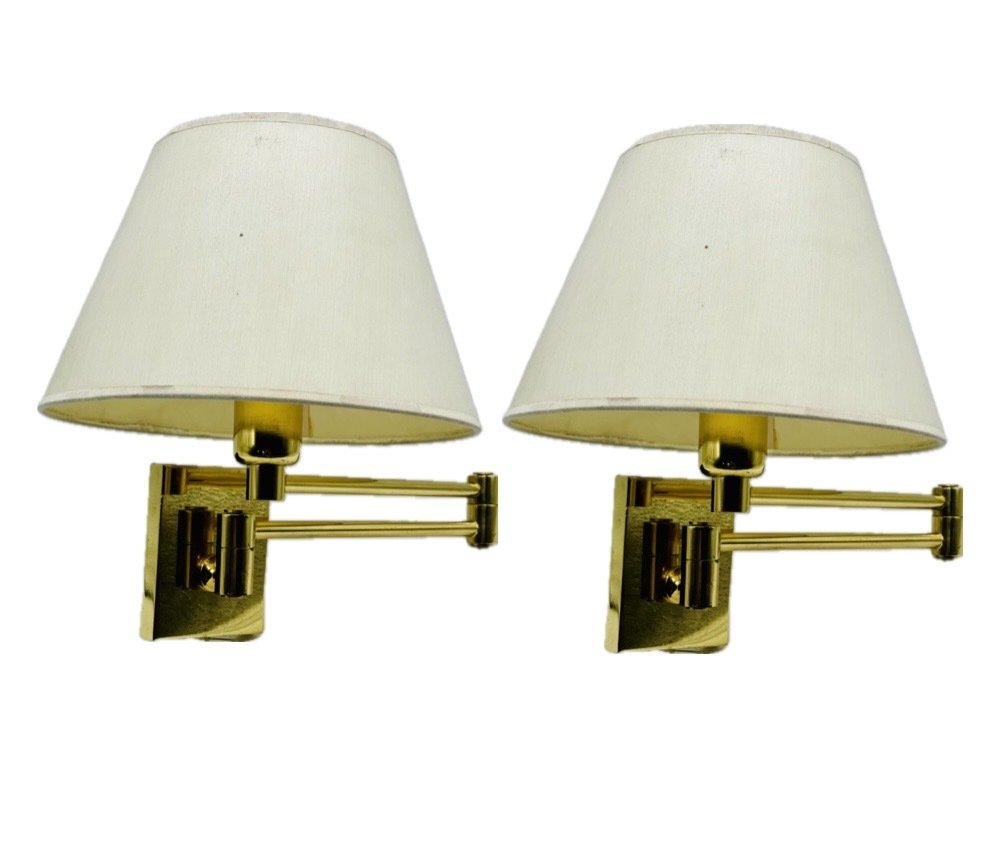 Metalarte - 壁燈 (2) - 漢森燈 - 黃銅 #1.1