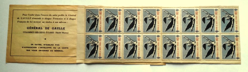 Frankrijk 1948/1948 - VOOR OPENBARE REDDING: JA - Compleet stickerboek #2.1