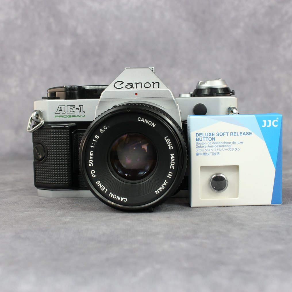 Canon AE-1 PROGRAM+ FD 50mm 1:1.8 Analoge Kamera #1.1