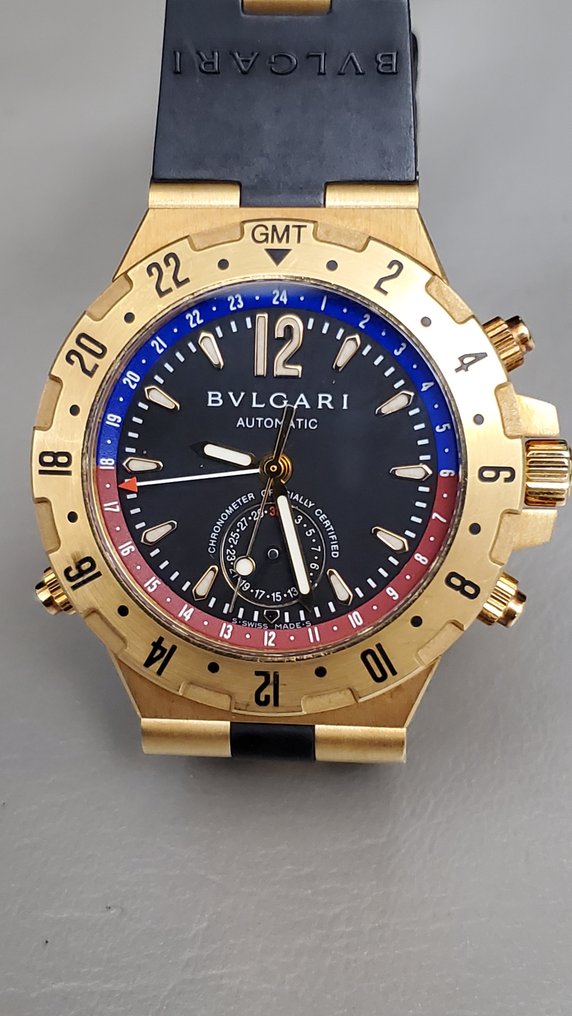 Bvlgari - Diagono - Professional GMT40G - Unisex - 2000-2010 #1.2