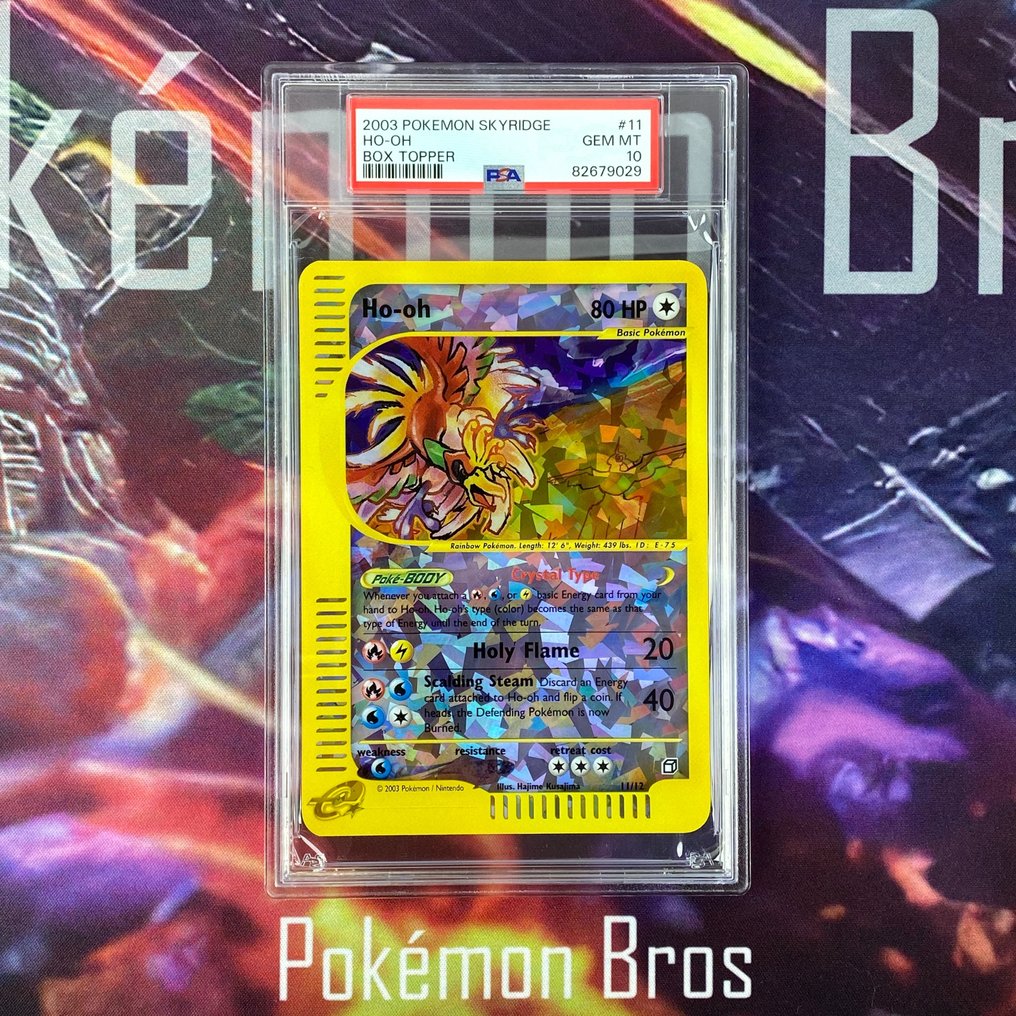 Pokémon Graded card - Ho-Oh BOX TOPPER #11 Pokémon - PSA 10 #1.1