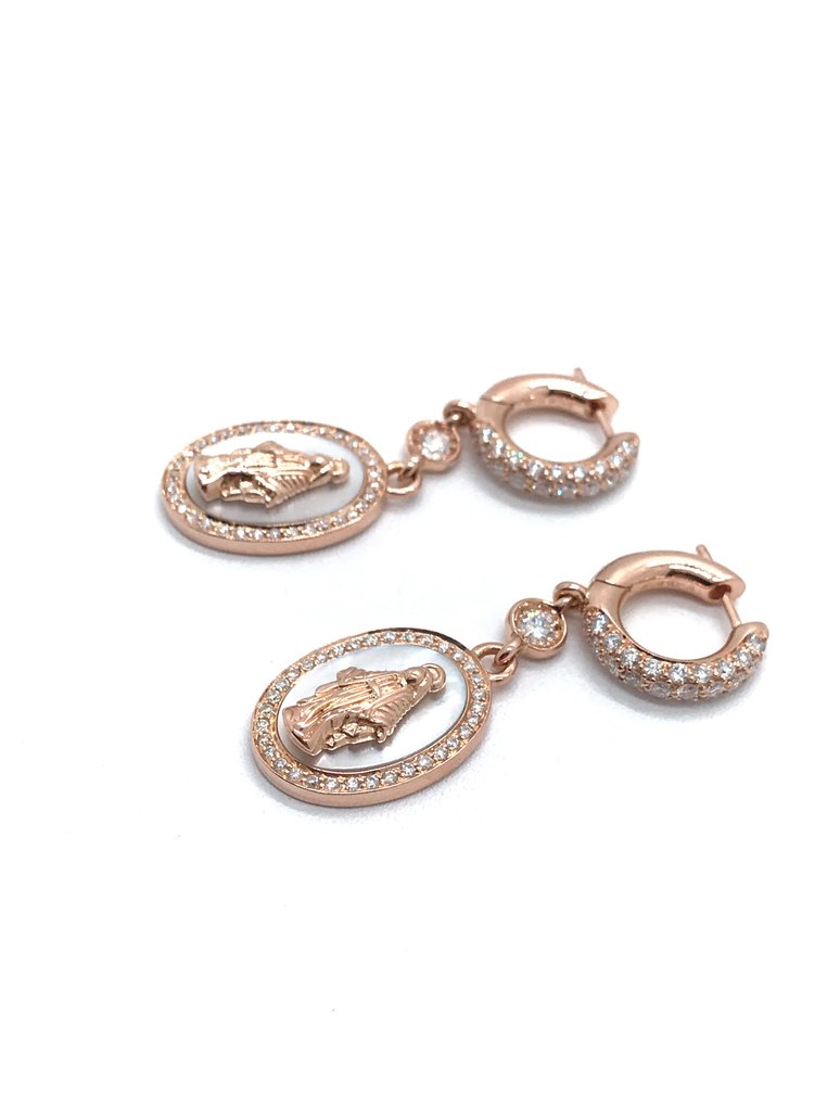 Crivelli - Earrings - 18 kt. Rose gold #1.2