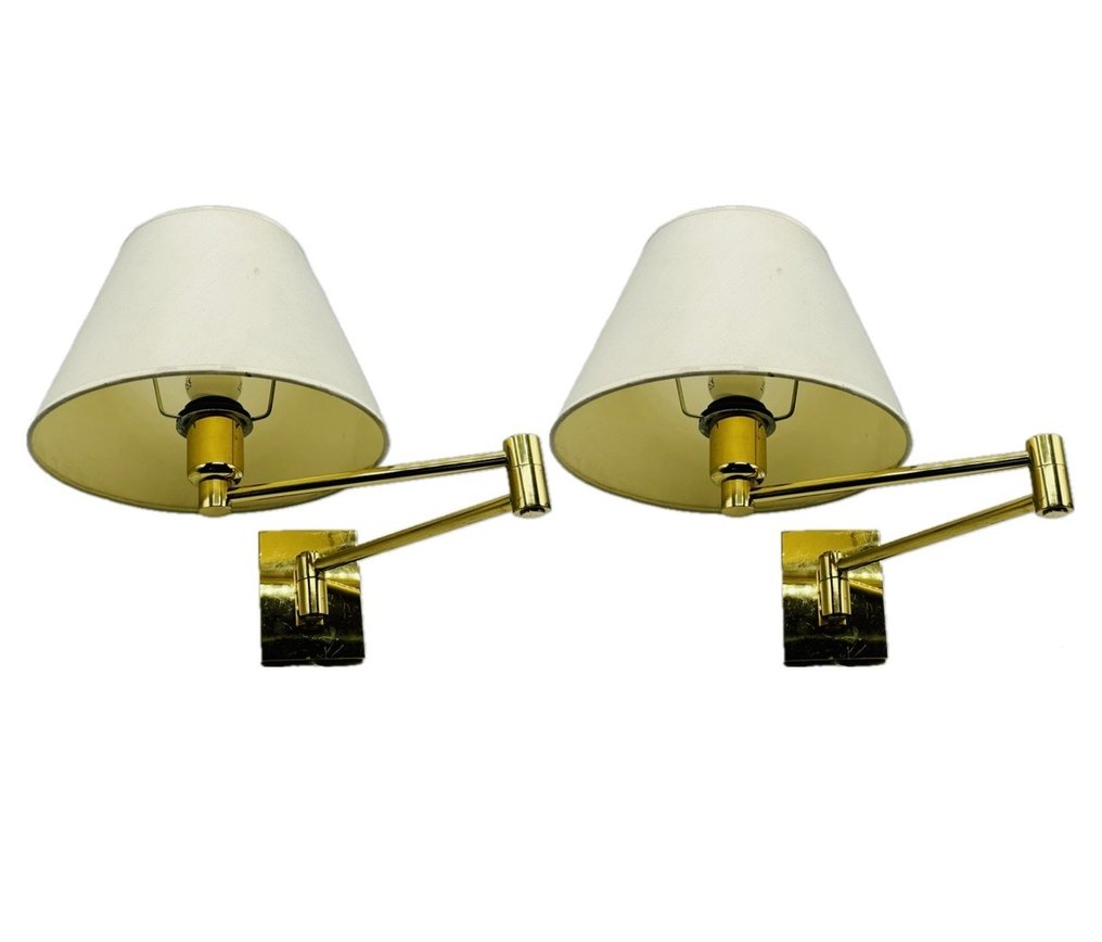 Metalarte - 壁燈 (2) - 漢森燈 - 黃銅 #2.1