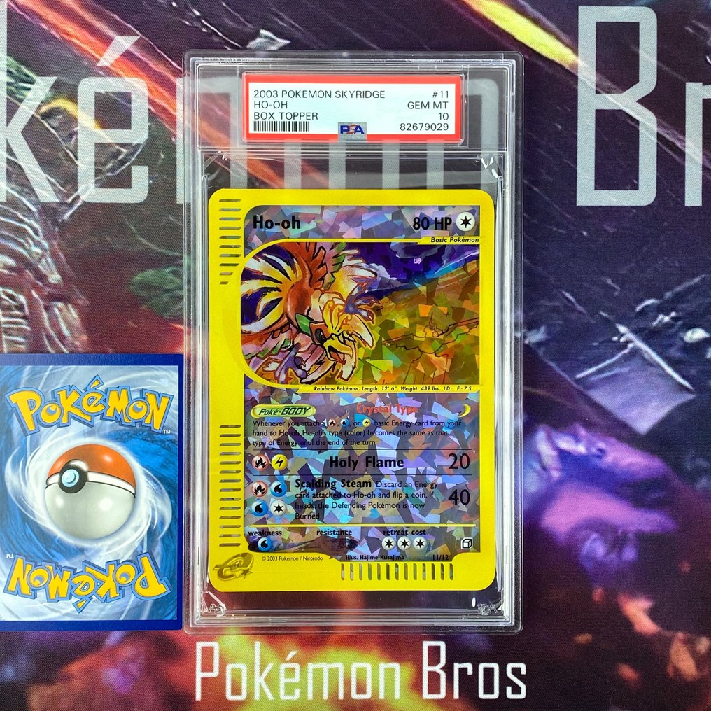 Pokémon Graded card - Ho-Oh BOX TOPPER #11 Pokémon - PSA 10 #2.1