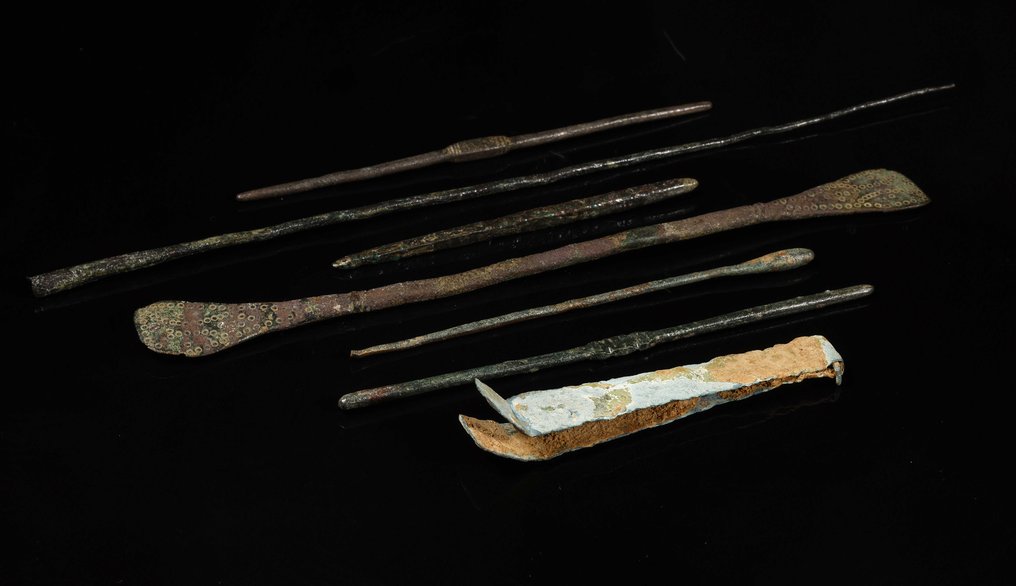 Romain antique Ensemble d'outils médicaux - 20.5 cm #2.1