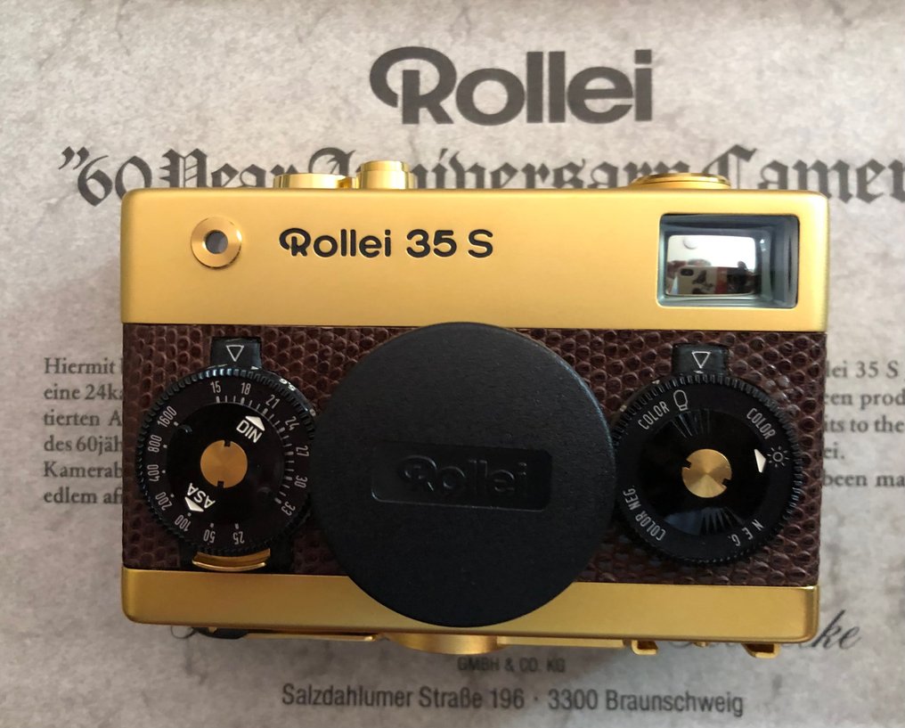 Rollei Rollei 35/S Gold Edition serial number "13" | Pienikokoinen analoginen kamera #3.2