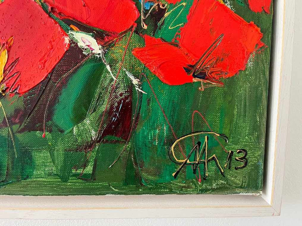 Gagik Manoukian (1952) - Field of poppies 1 #3.2