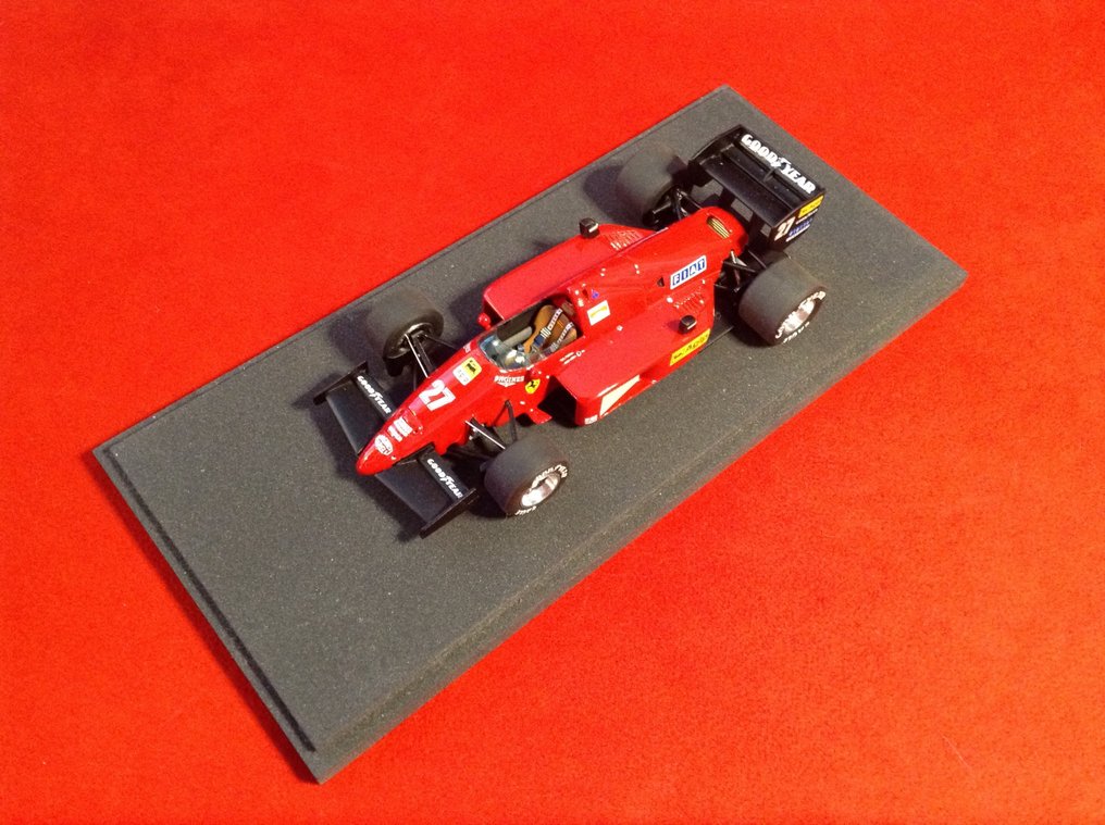 Tameo Models - made in Italy 1:43 - 模型赛车 -Ferrari F1/86 F.1 2° Austrian Grand Prix 1986 #27 Michele Alboreto - 专业打造 #3.1