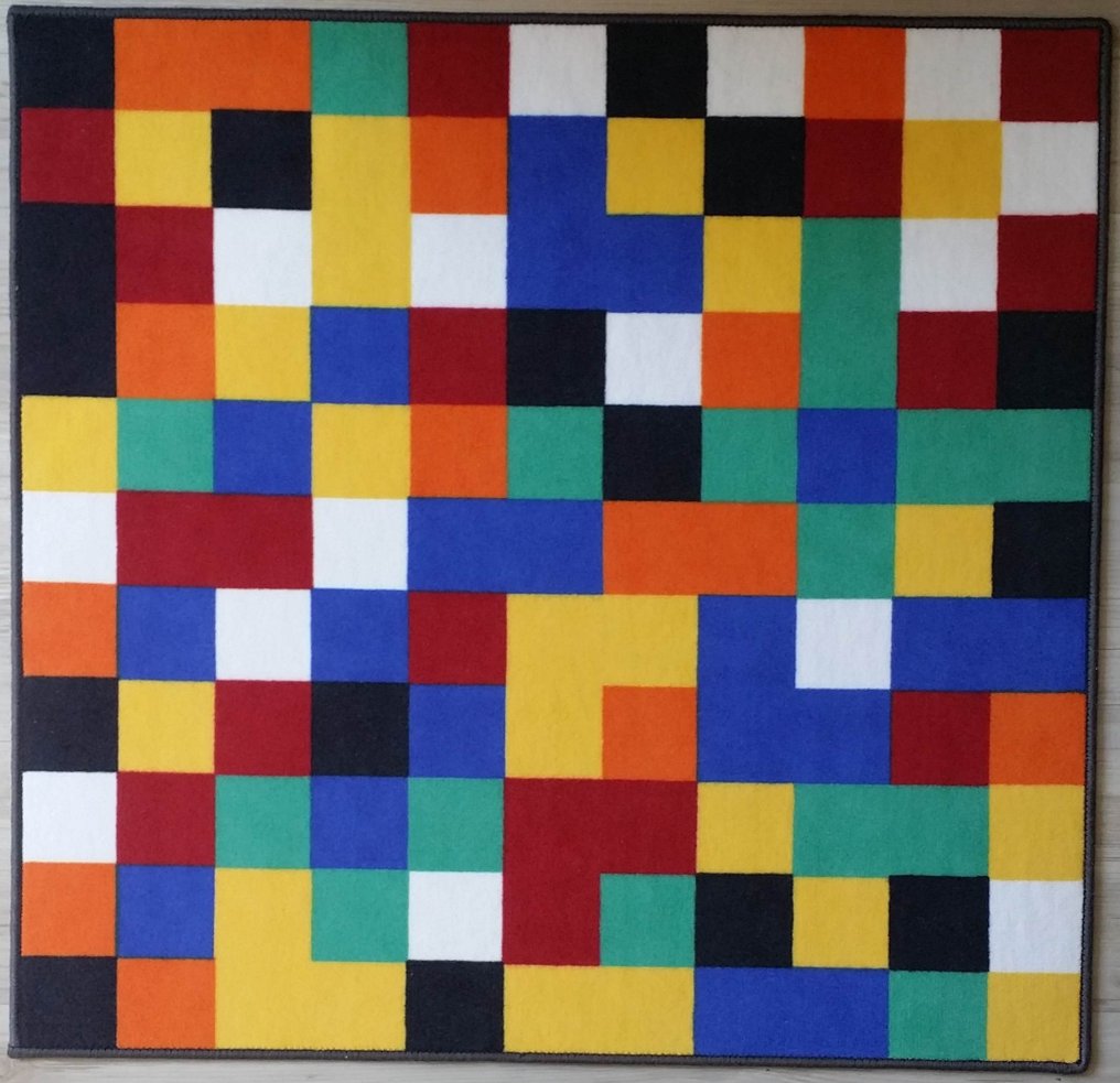 Gerhard Richter (1932) - 1024 colors, silkscreen / Vorwerk Teppich #1.2