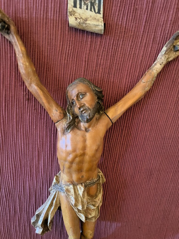 Rzeźba, corpus Christi - 80 cm - Drewno #2.1