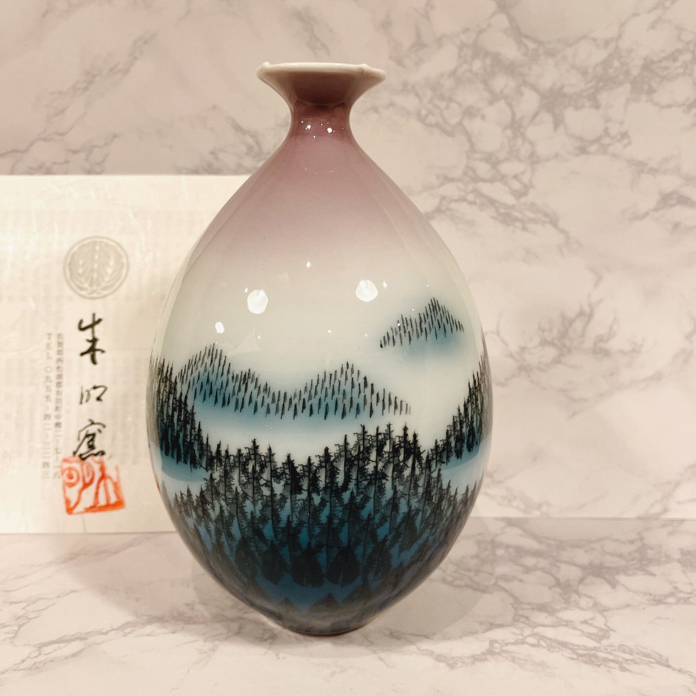 Vase - Japan - Shumei Fujii 藤井朱明 #2.1