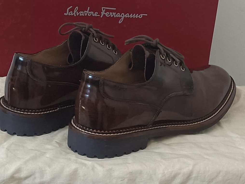 Salvatore Ferragamo - Zapatos con cordones - Tamaño: Shoes / EU 38 #1.1