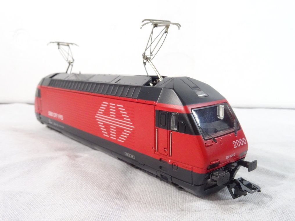Märklin H0 - 3760 - Electric locomotive (1) - Re 4/4 Series 460 040-9, digital, red - SBB CFF FFS #1.1