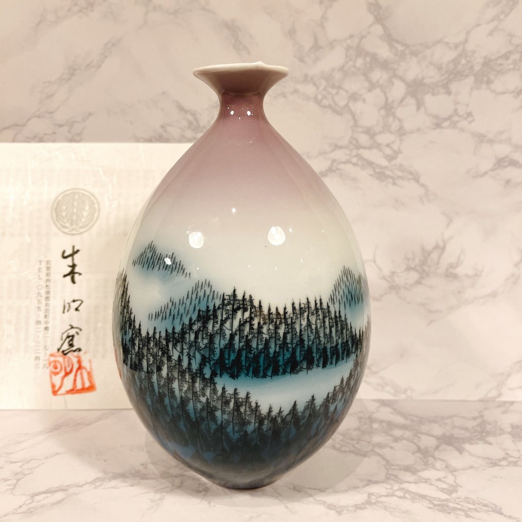 Vase - Japan - Shumei Fujii 藤井朱明 #1.2