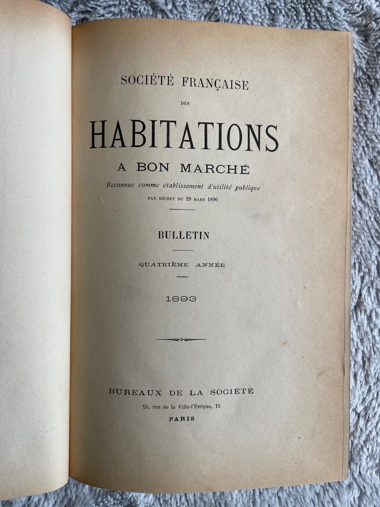 Société française des habitations à bon marché - Architecture et urbanisme - 1893-1909 #3.1
