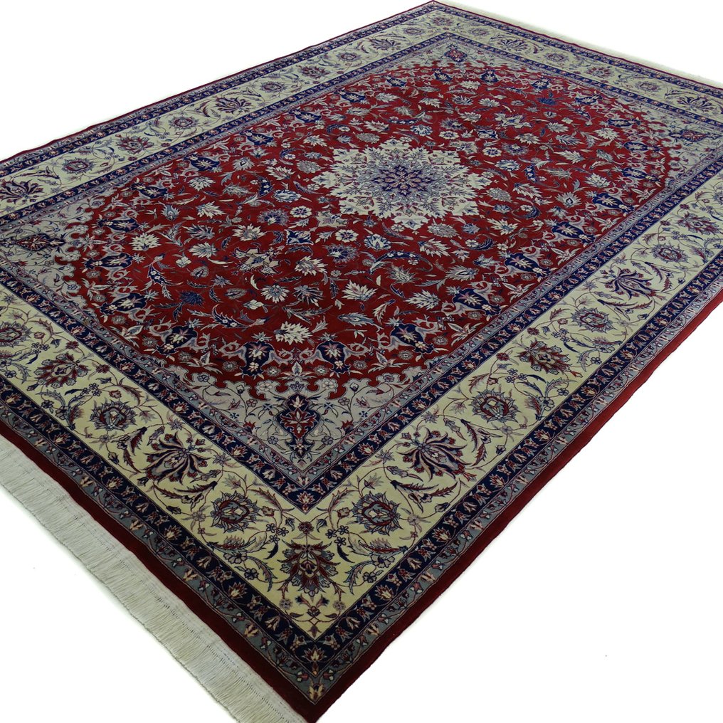 伊斯法罕 - 净化 - 小地毯 - 310 cm - 202 cm #3.1
