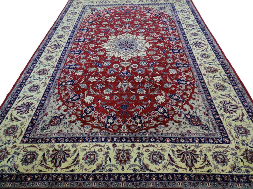 伊斯法罕 - 净化 - 小地毯 - 310 cm - 202 cm #1.1