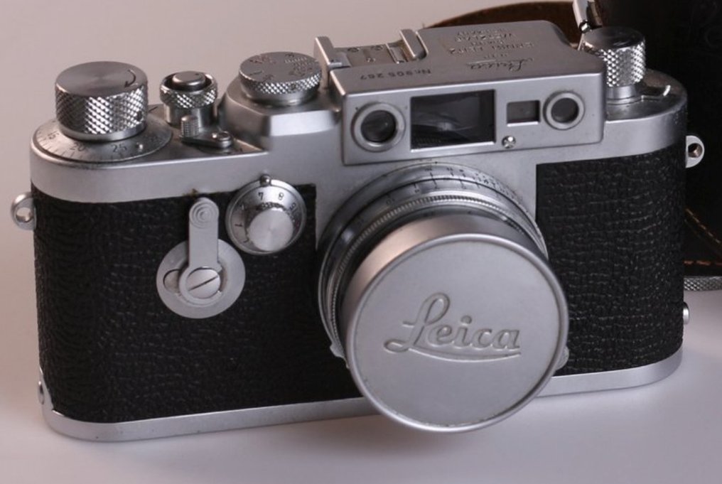 Leica IIIg con Summicron f= 5 cm 1:2 (S-collapsible) Távolságmérő fényképezőgép #1.1