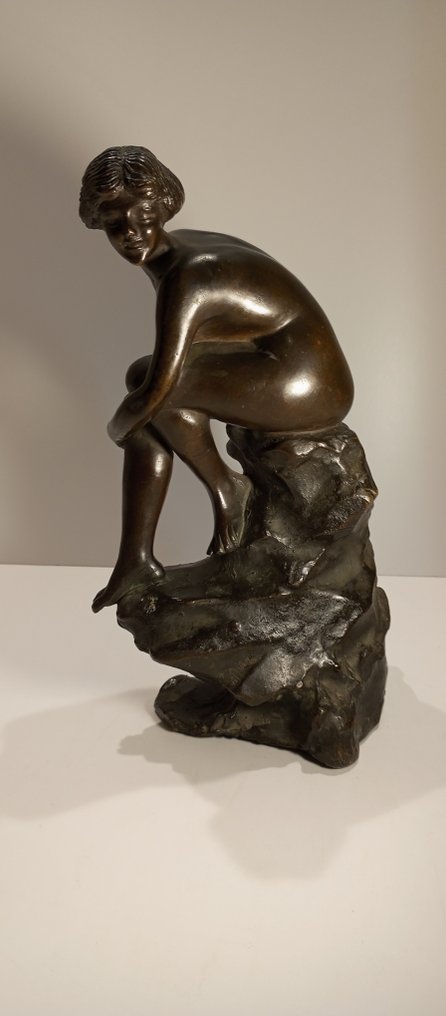 Escultura, Venere al bagno - 25 cm - Bronze #2.2