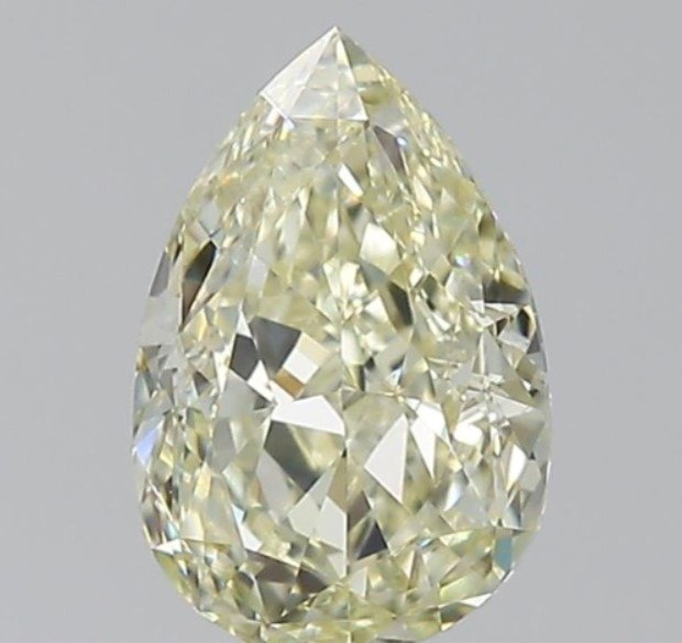1 pcs Diamante  - 0.87 ct - Pera - VS1 #1.1