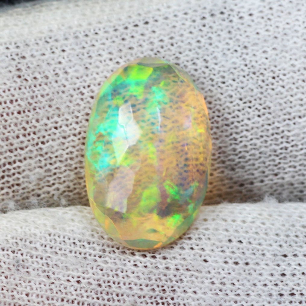 Play Of Colors Oranssi leikkaus Opaali - 3.49 ct #2.1