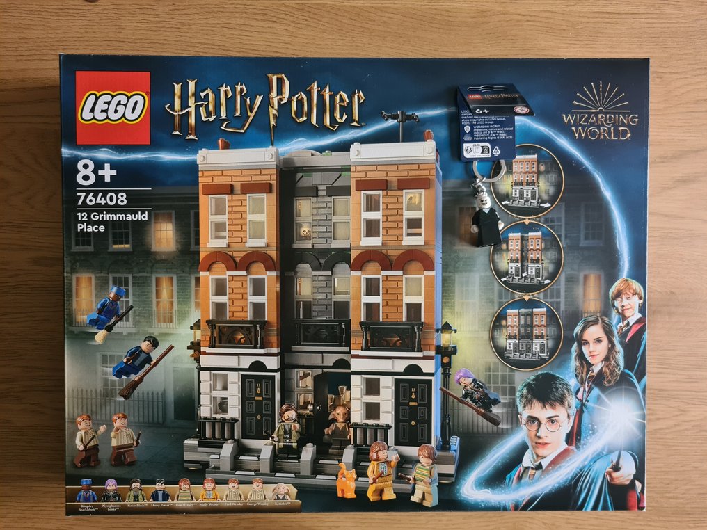Lego - Harry Potter - 12 Grimmauld Place - 76408 and Voldemort™ Keyring - 2020+ #1.1