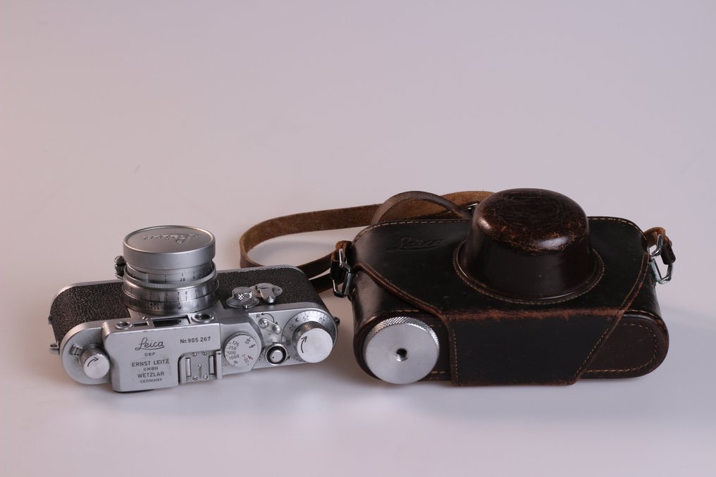 Leica IIIg con Summicron f= 5 cm 1:2 (S-collapsible) Meetzoeker camera #3.2