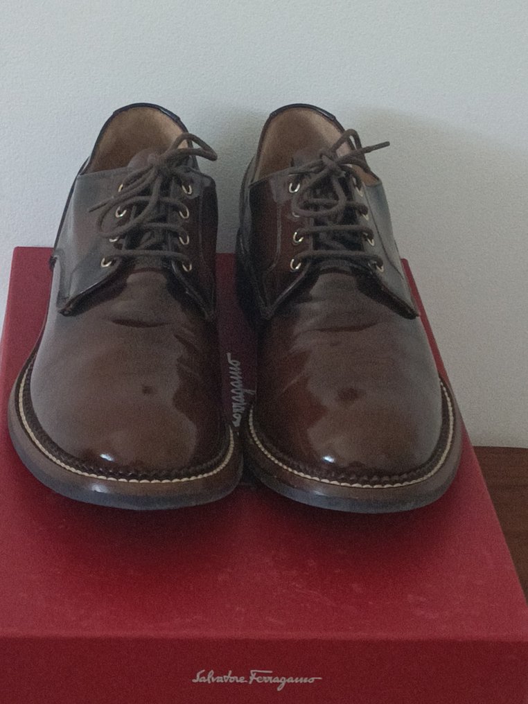 Salvatore Ferragamo - Zapatos con cordones - Tamaño: Shoes / EU 38 #3.1