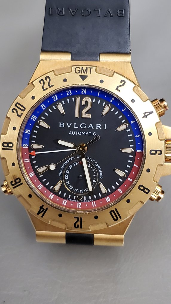 Bvlgari - Diagono - Professional GMT40G - Unisex - 2000-2010 #1.1