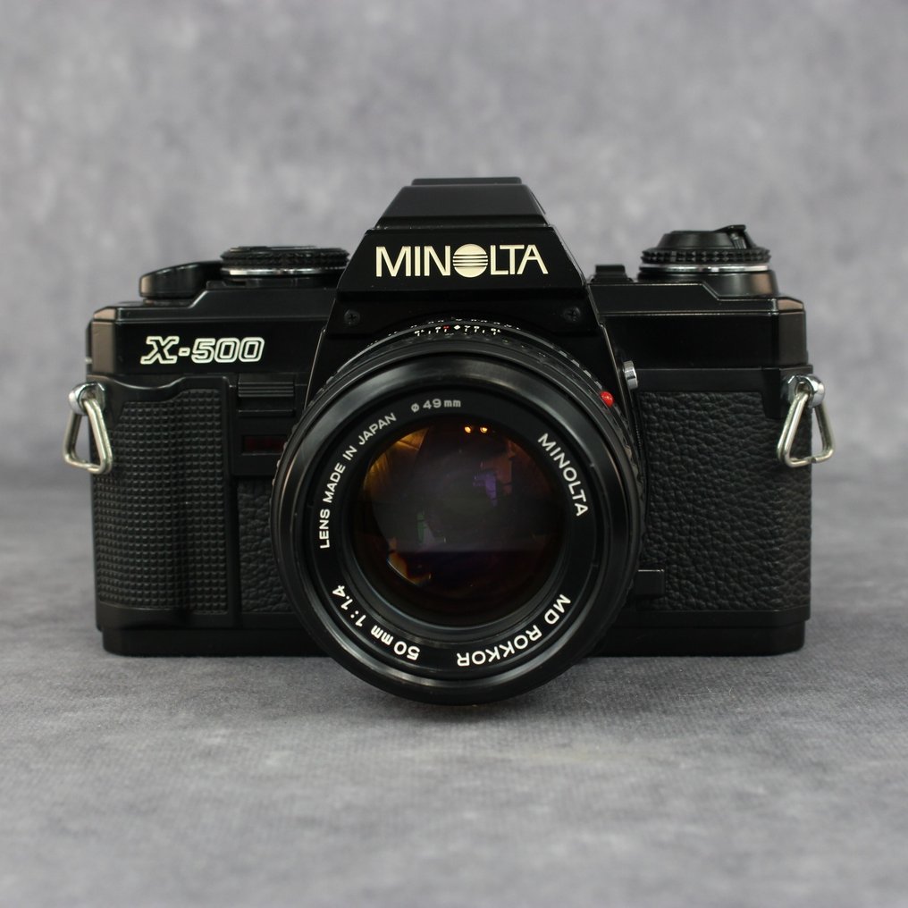 Minolta X-500 + MD 50mm 1:1.4 Analogue camera #1.2
