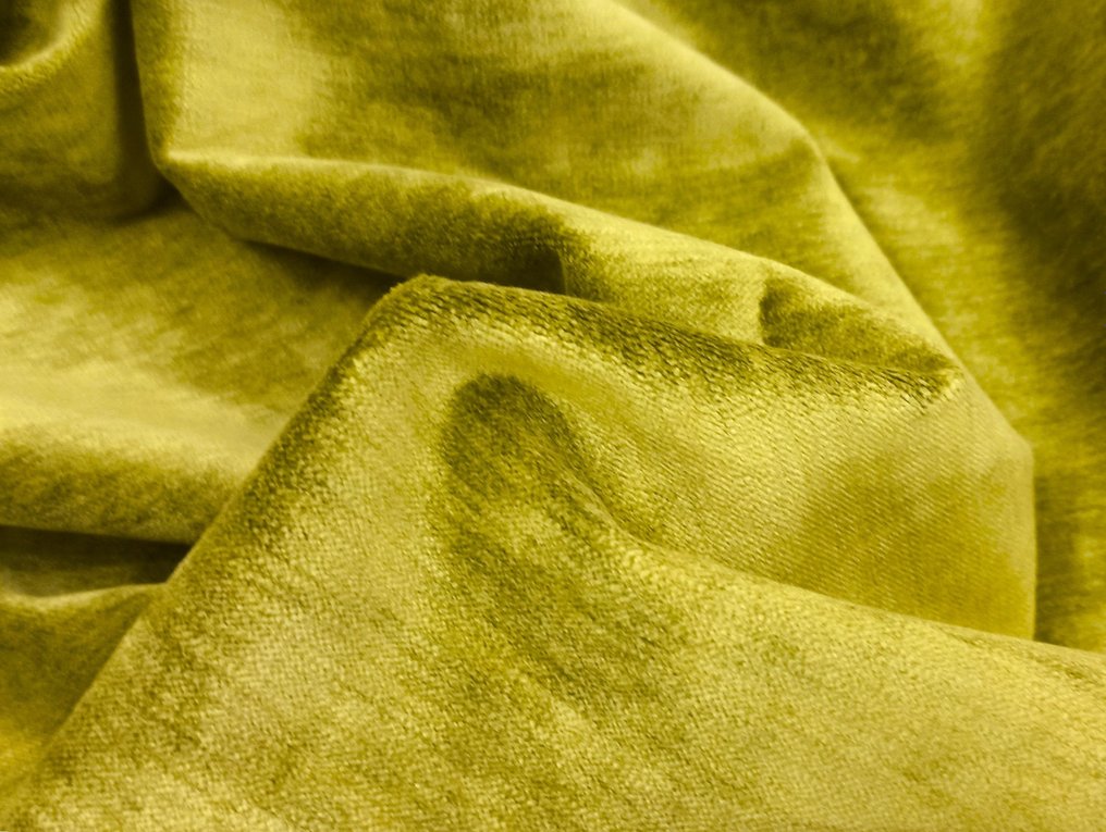 Spectaculaire Velours de Soie Irisé 450 x 145 cm - Velours de Soie - Textile  - 145 cm - 450 cm #1.1
