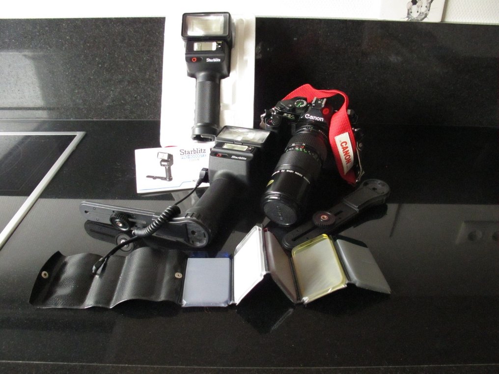 Canon AE-1 program +  FD 80-200, 1:4 Analogue camera #1.1
