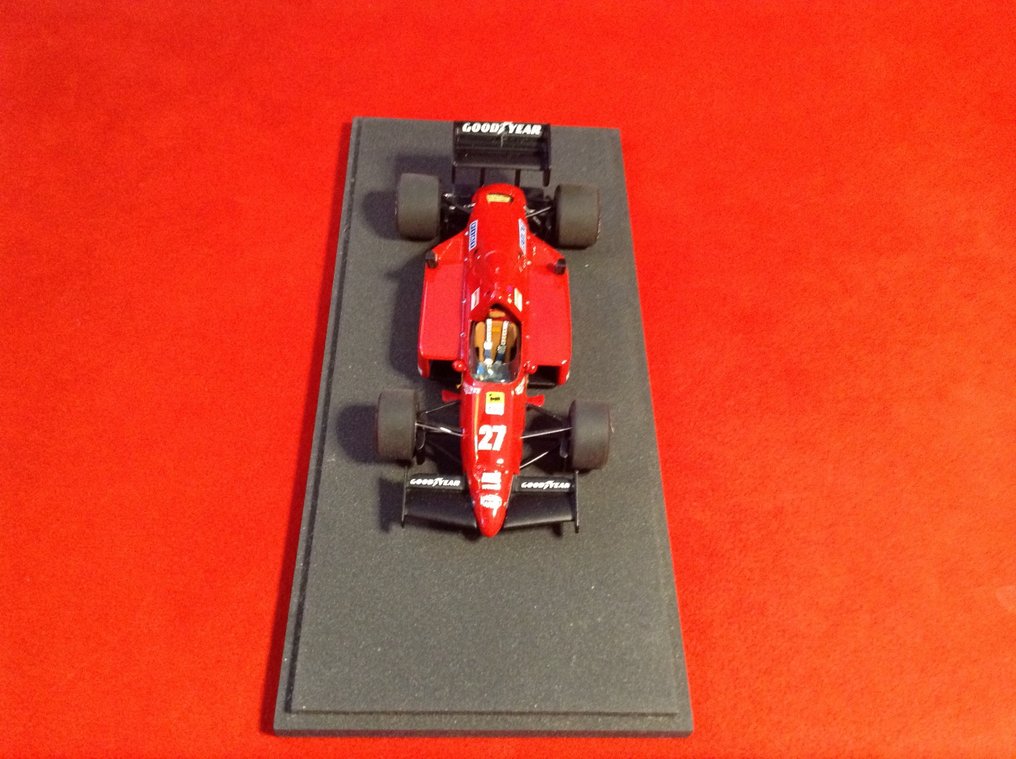 Tameo Models - made in Italy 1:43 - Αγωνιστικό αυτοκίνητο μοντελισμού -Ferrari F1/86 F.1 2° Austrian Grand Prix 1986 #27 Michele Alboreto - επαγγελματικά κατασκευασμένο #2.2