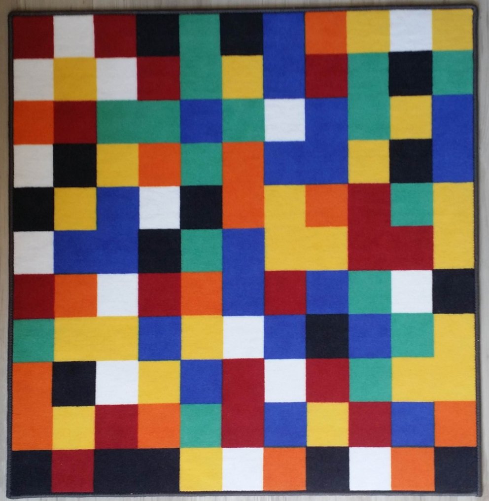 Gerhard Richter (1932) - 1024 colors, silkscreen / Vorwerk Teppich #1.1