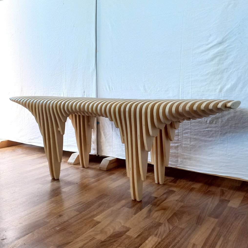 Compassoad - Lorenzo Capanna - Console table - Tense - birch plywood #3.1