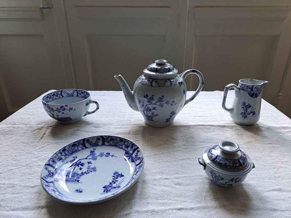 Creil-et-Montereau - 茶壶 (4) - 日本 - 陶器 #2.2