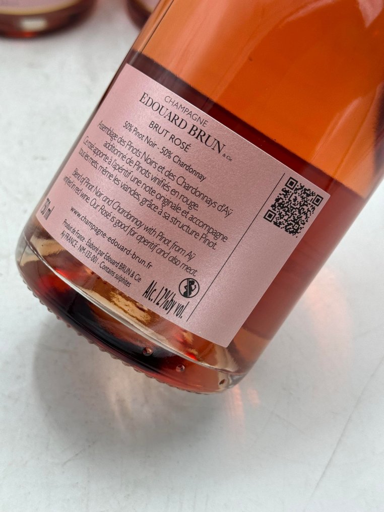 Edouard Brun, Rosé Premier Cru - Champagne - 6 Bottles (0.75L) #2.1