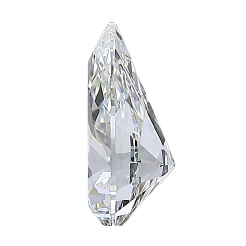1 pcs 钻石 - 1.01 ct - 明亮型, 梨形 - G - 无瑕疵的 #3.1