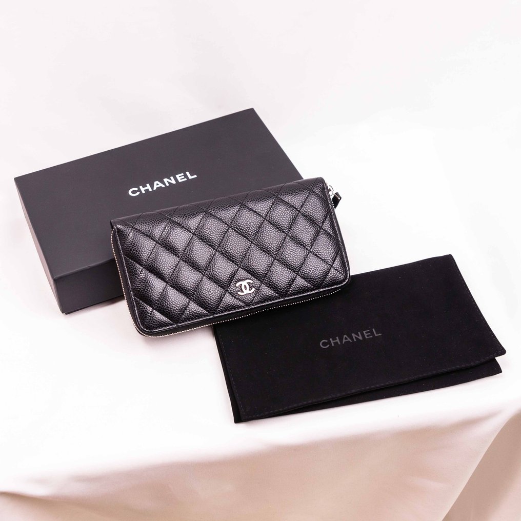 Chanel - Matelasse Caviar Zippy - Lommebok #1.1