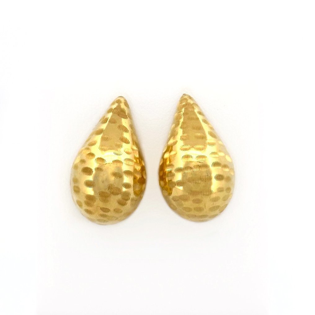 Teardrops Earrings - 2,8 gr - 18 Kt - Σκουλαρίκια - 18 καράτια Κίτρινο χρυσό #1.1