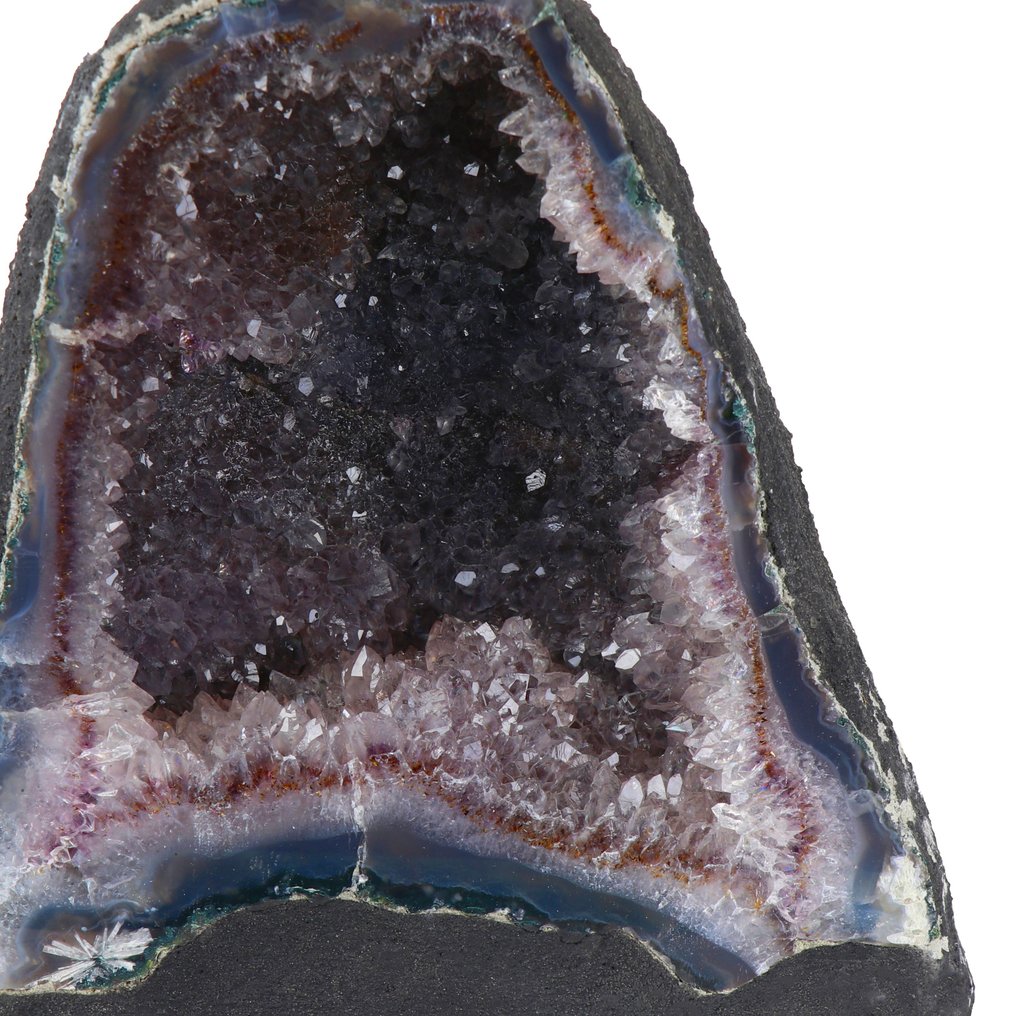 A Quality - Jasper & Amethyst - 22x18x12 cm - Geode- 5 kg #1.2