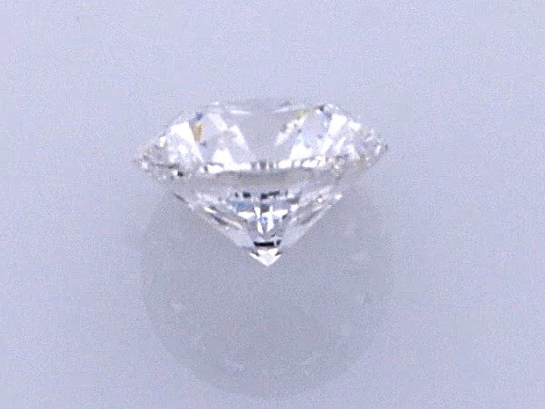 1 pcs Diamante - 0.43 ct - Rotondo - E - VVS1 #3.2