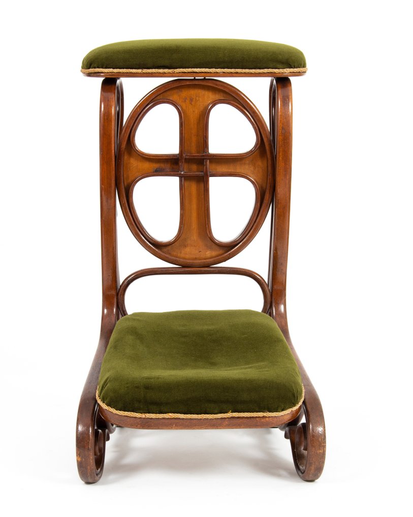 Thonet H 6760 Chaise de prière à genoux - Art nouveau - Bois - 1900-1910 #2.1