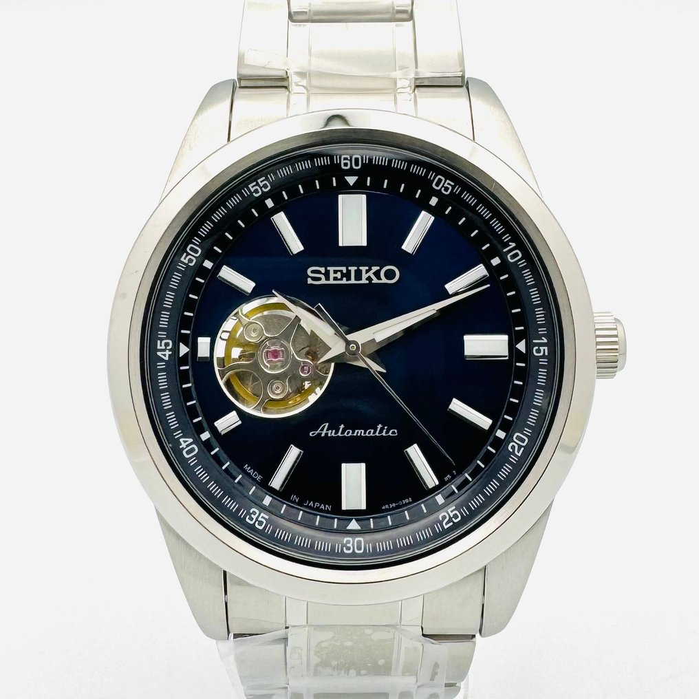 Seiko - Open Heart 4R36 - No Reserve Price - 4R38-02A0 - Men - 2020+ #2.1