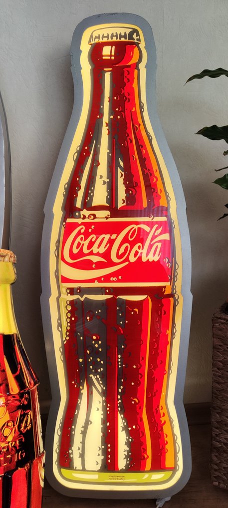 Coca-Cola - 霓虹灯标志 (3) - 塑料, 铝 #1.2