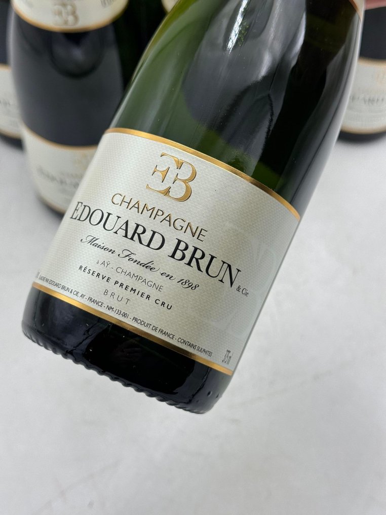 Edouard Brun, Reserve Premier Cru - Champagne Brut - 12 Half Bottles (0.375L) #1.0